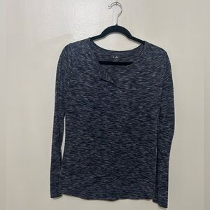 FALLS CREEK | Blue and White Long Sleeve Tunic